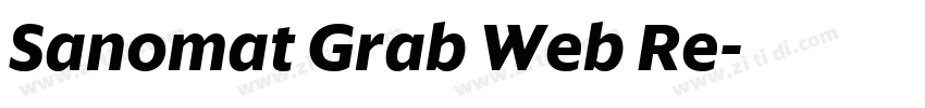 Sanomat Grab Web Re字体转换